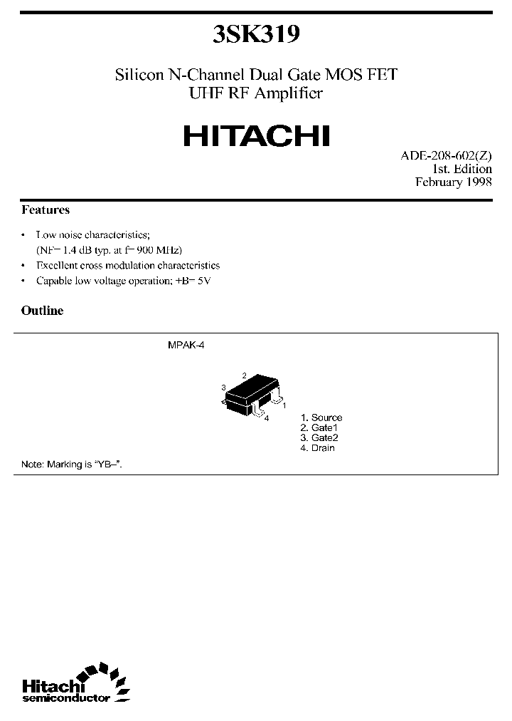 3SK319_204578.PDF Datasheet