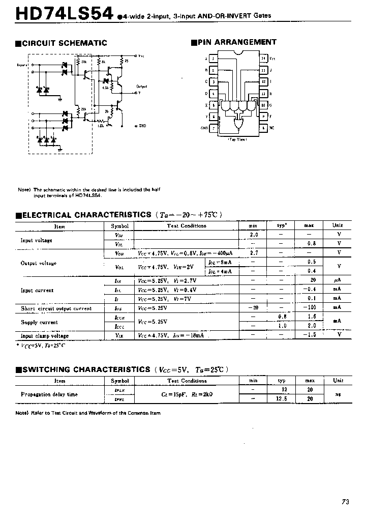 74LS54_257238.PDF Datasheet