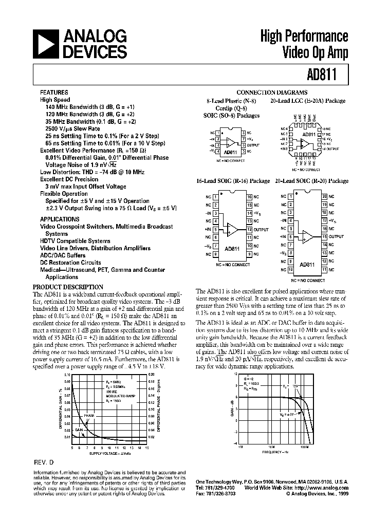 AD811_259716.PDF Datasheet