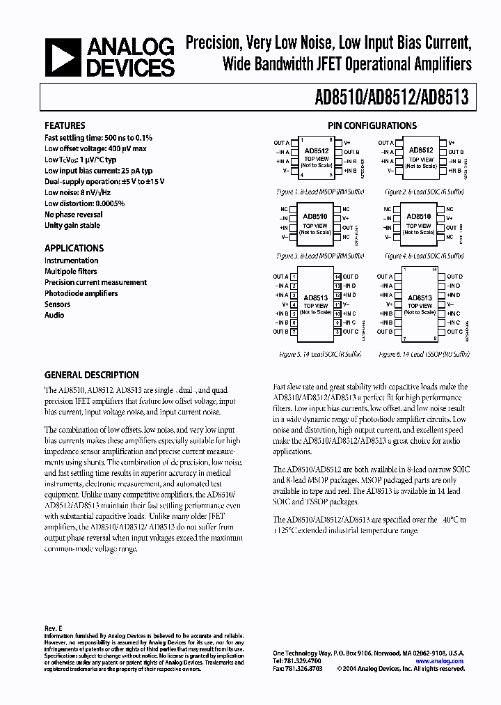 AD8510BR_239905.PDF Datasheet