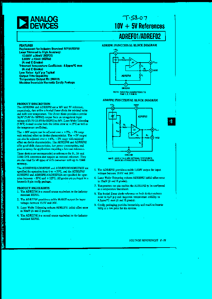ADREF01_262801.PDF Datasheet