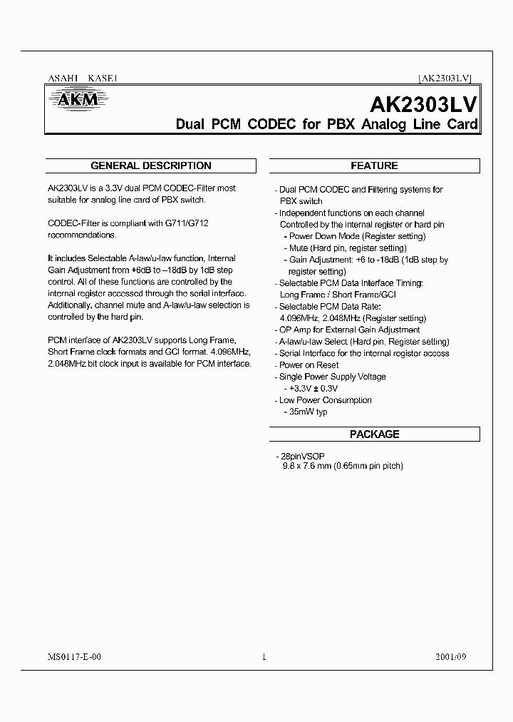 AK2303LV_229992.PDF Datasheet