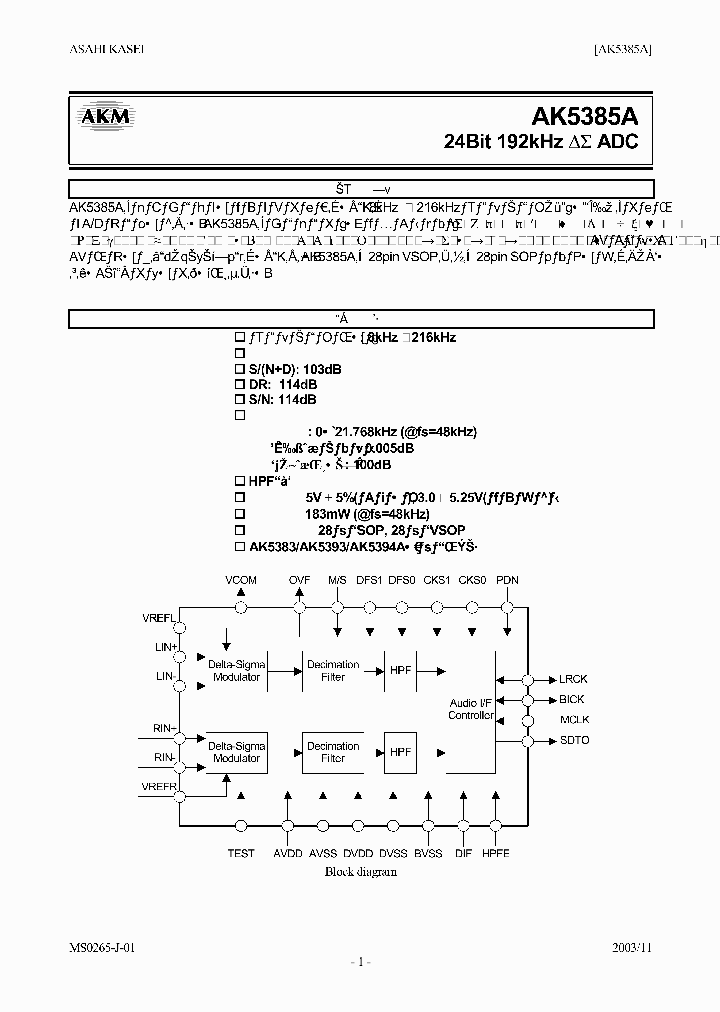 AK5385A_216741.PDF Datasheet