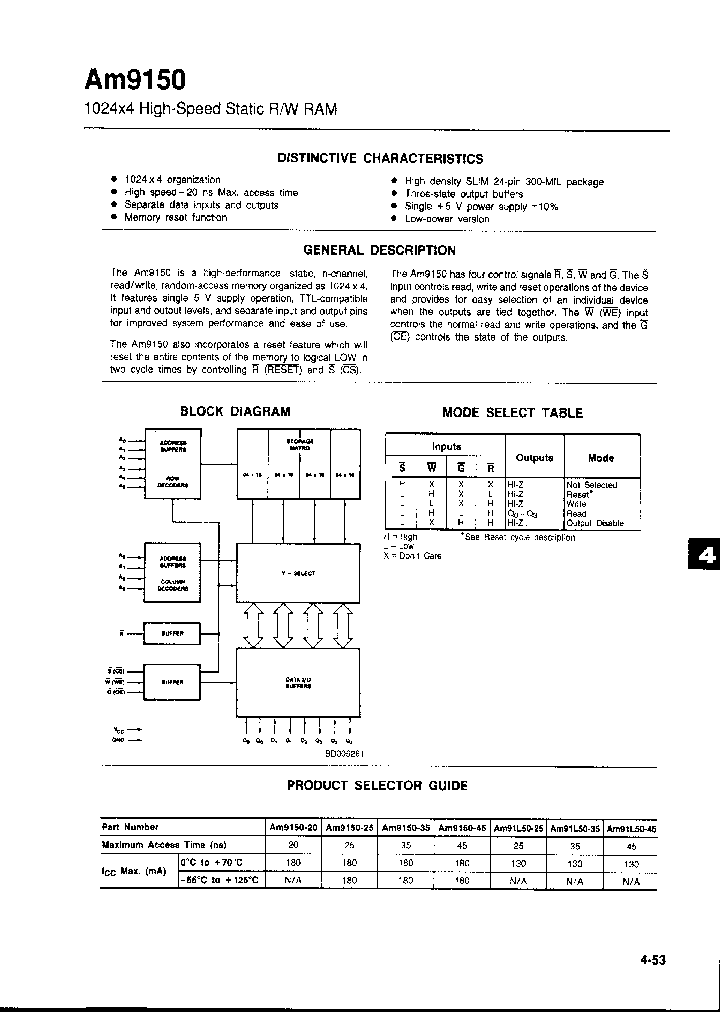AM9150-20_233284.PDF Datasheet