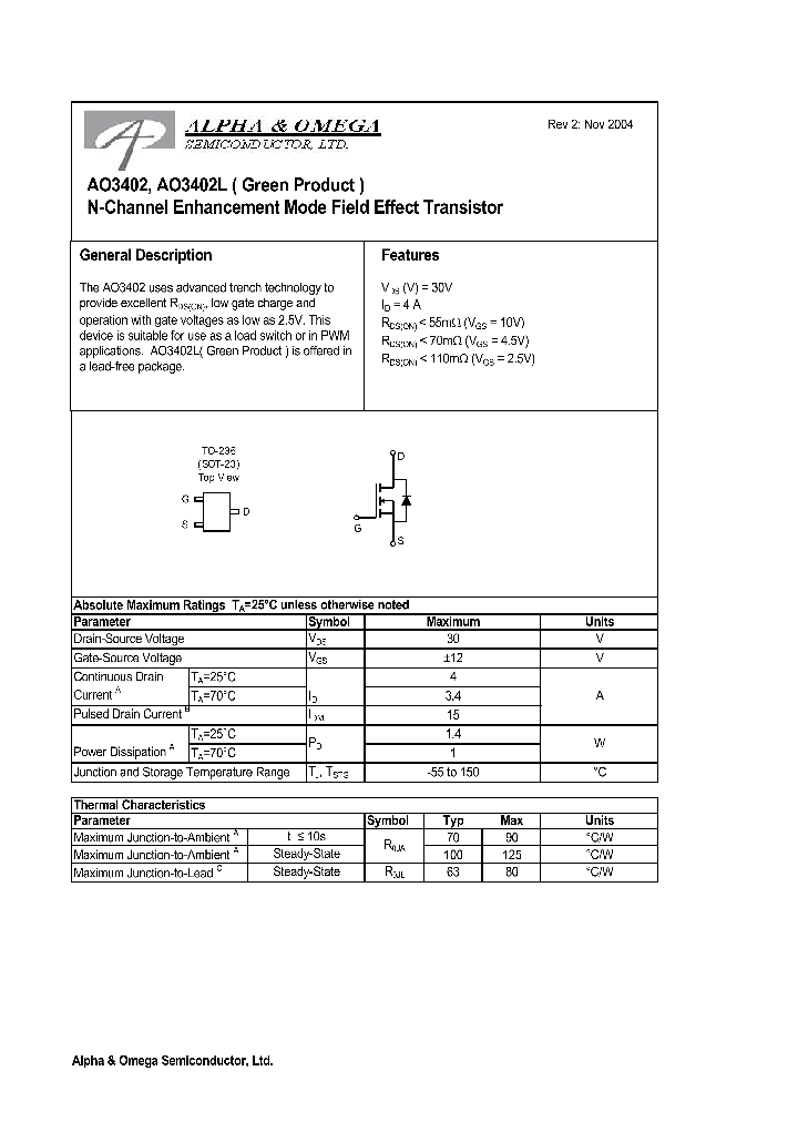 AO3402_204663.PDF Datasheet
