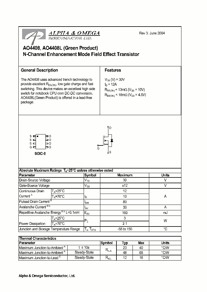 AO4408_216201.PDF Datasheet
