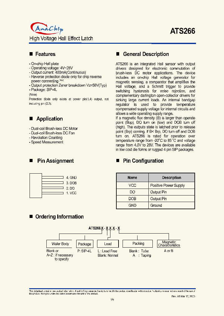 ATS266_238933.PDF Datasheet