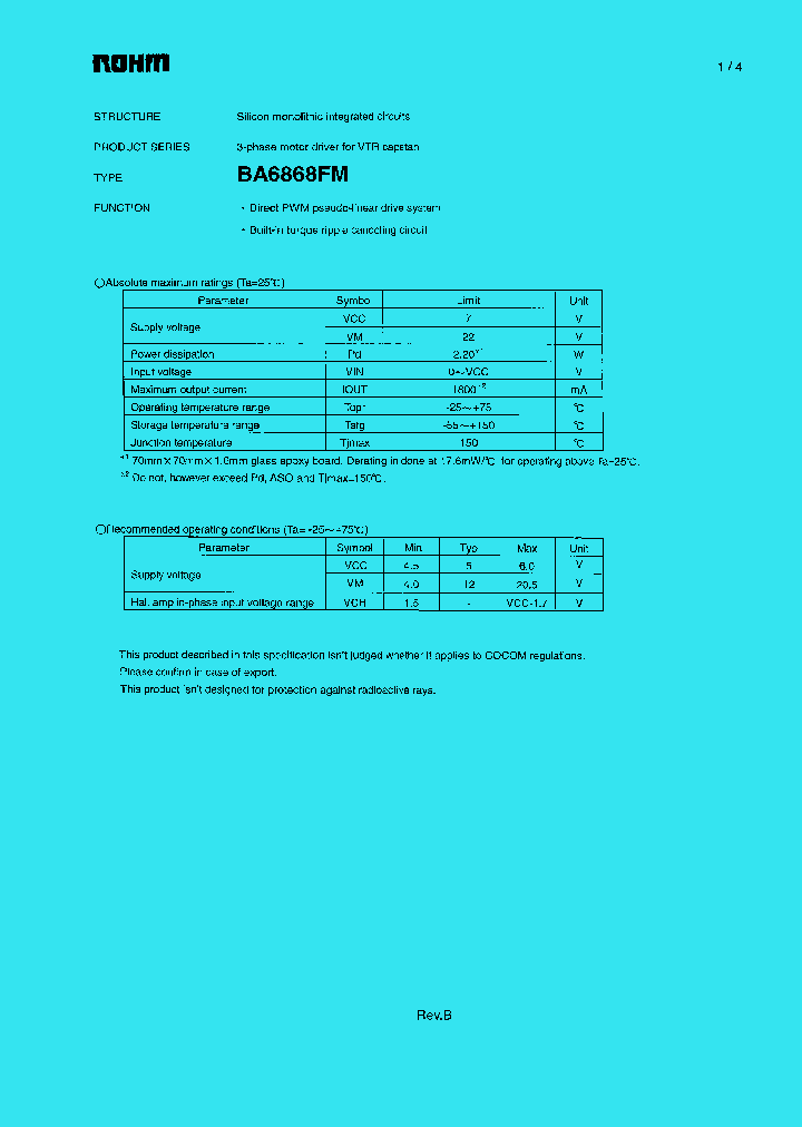 BA6868FM_205643.PDF Datasheet
