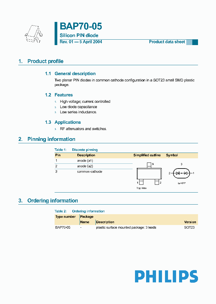 BAP70-05_258943.PDF Datasheet