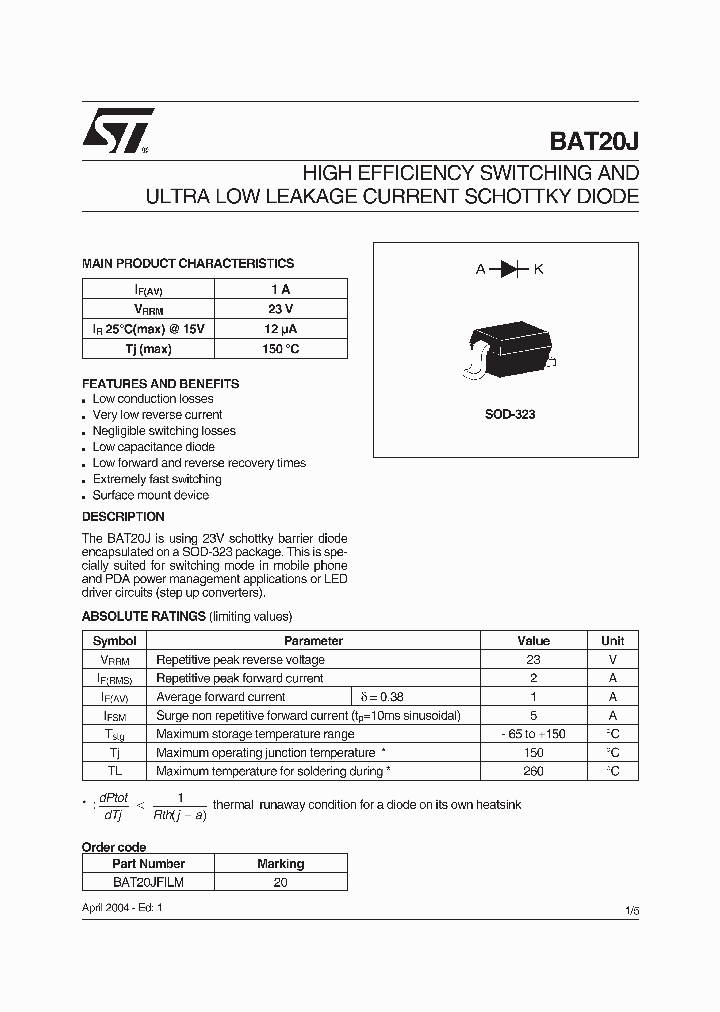 BAT20J_218409.PDF Datasheet