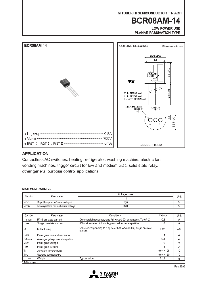 BCR08AM-14_264901.PDF Datasheet