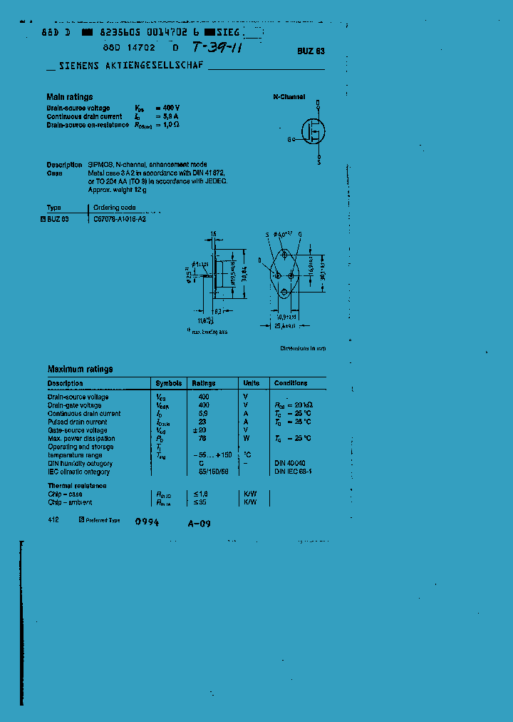 BUZ63_204136.PDF Datasheet