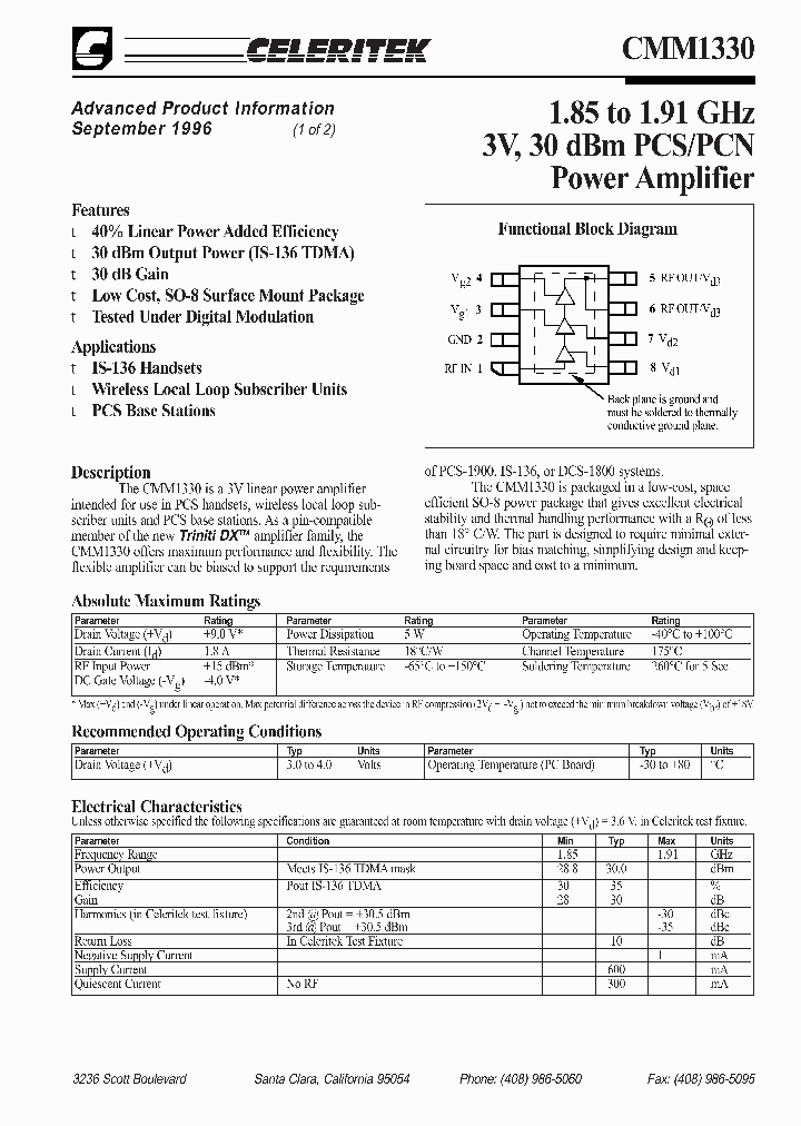CMM1330_239813.PDF Datasheet