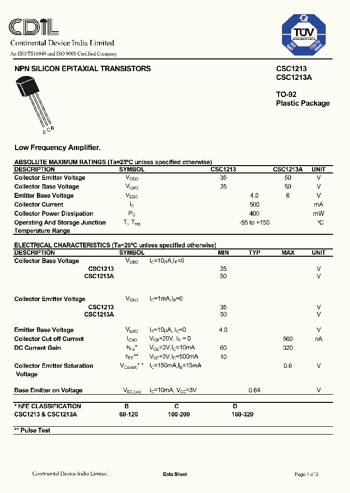 CSC1213_227870.PDF Datasheet