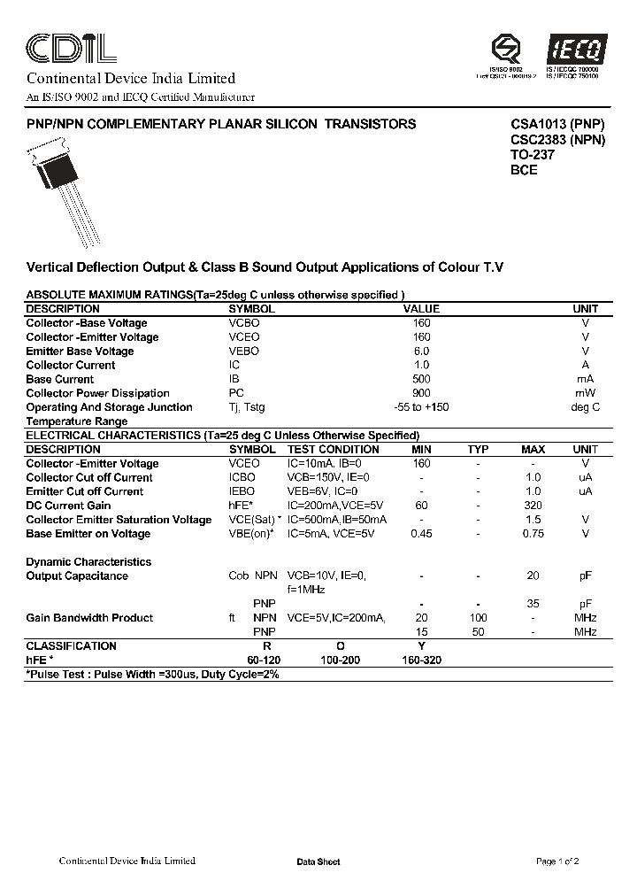 CSA1013_224103.PDF Datasheet