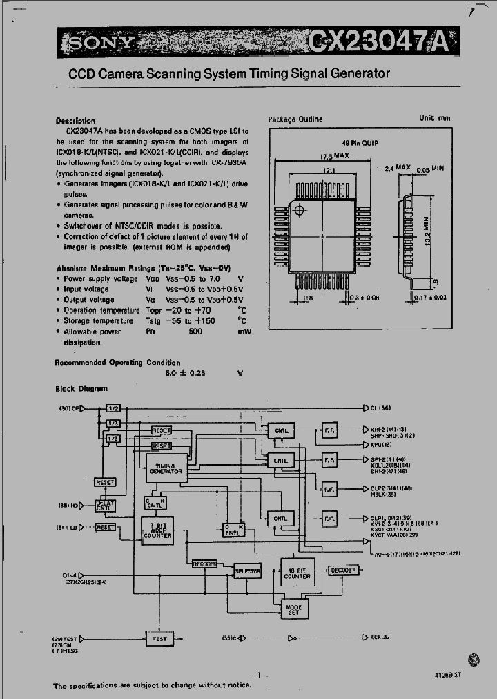 CX23047A_232338.PDF Datasheet