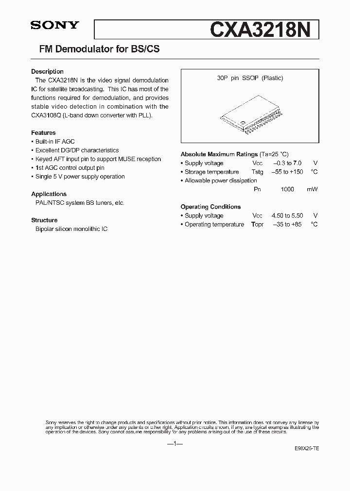 CXA3218N_261469.PDF Datasheet