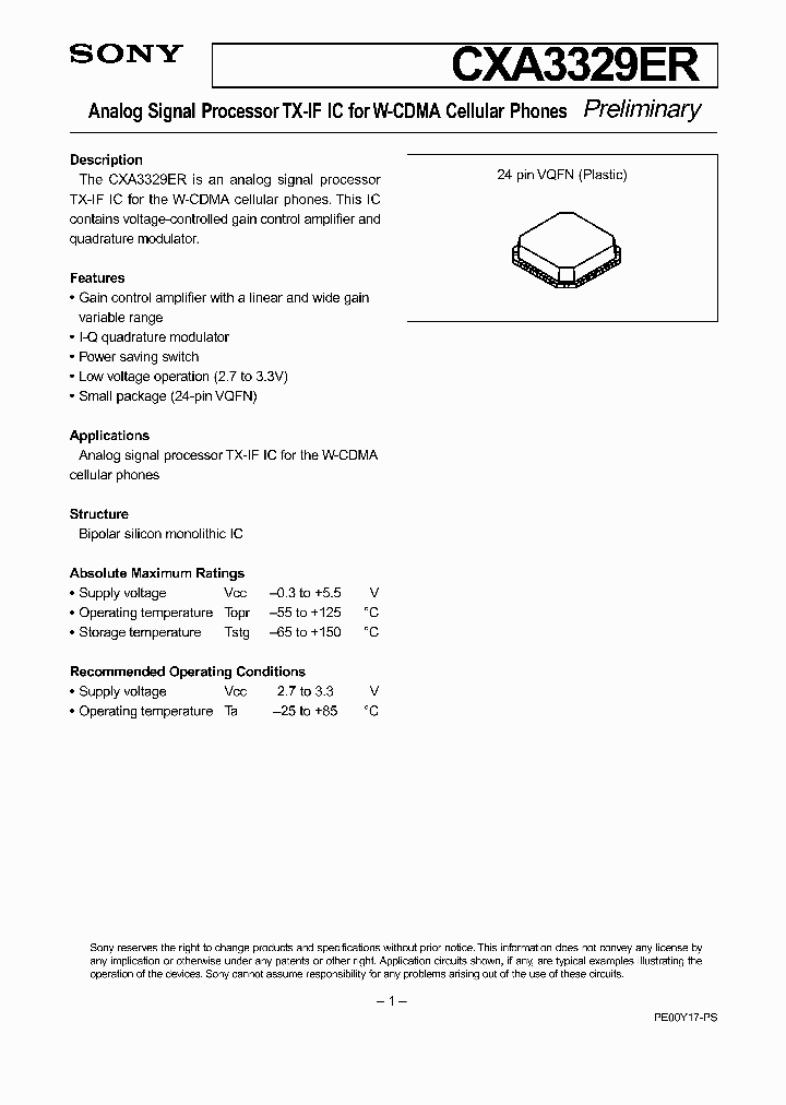 CXA3329ER_46076.PDF Datasheet