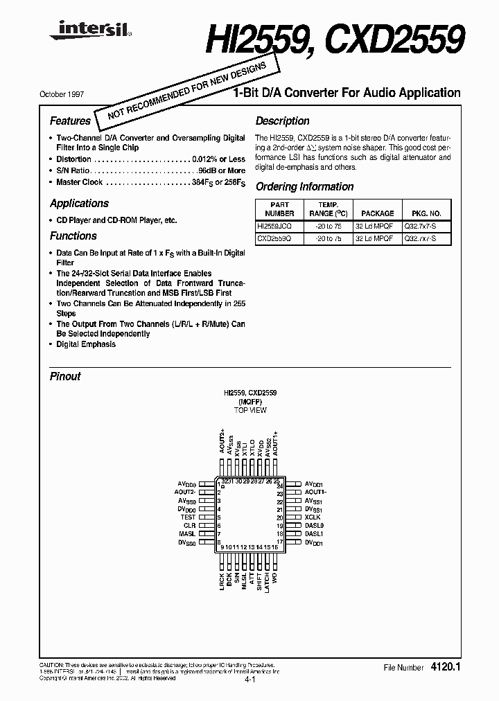 CXD2559_224015.PDF Datasheet