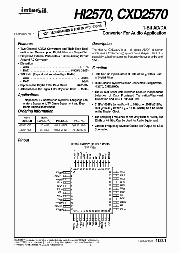 CXD2570_225748.PDF Datasheet