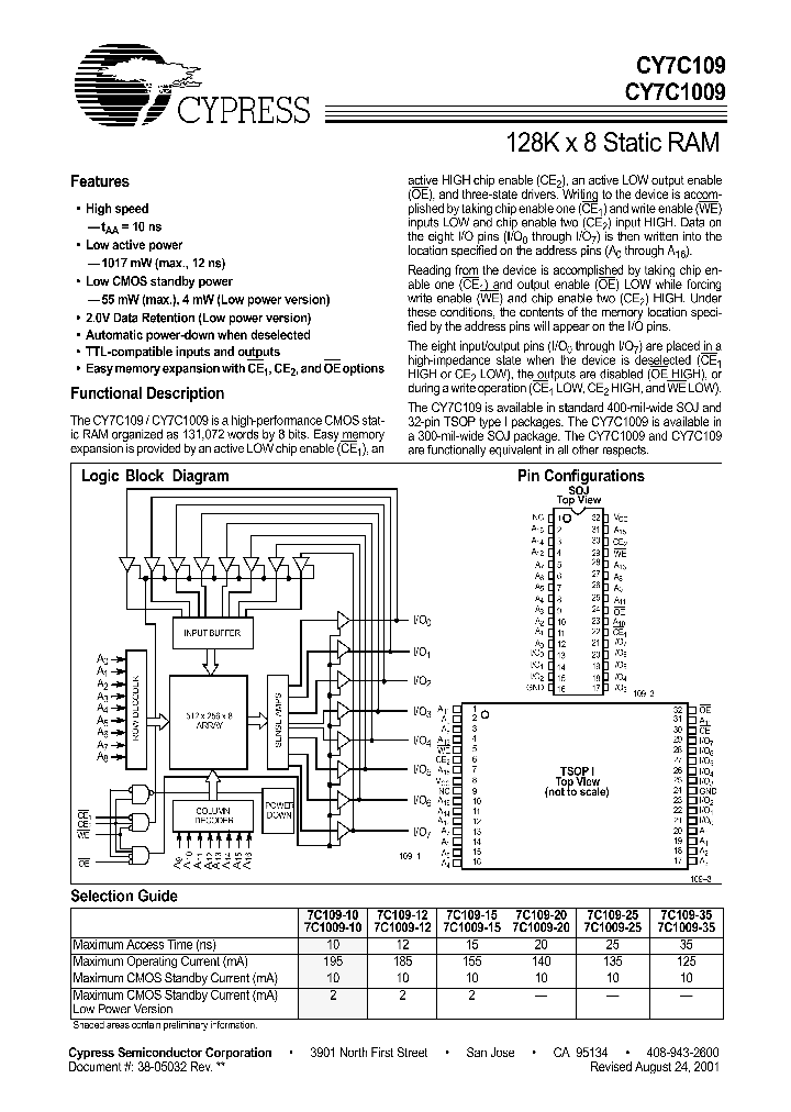 CY7C109-15VC_232703.PDF Datasheet