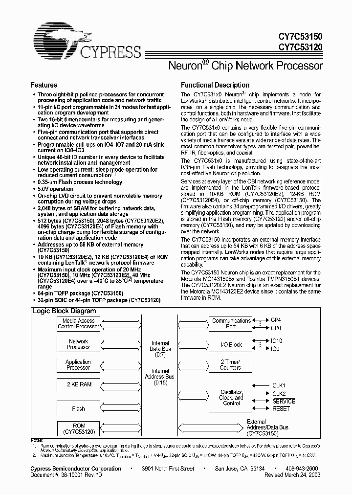 CY7C53120E2-10AI_225326.PDF Datasheet