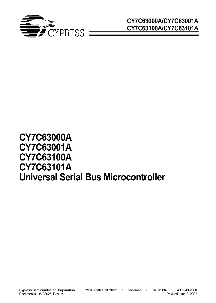CY7C63000A-PC_223547.PDF Datasheet