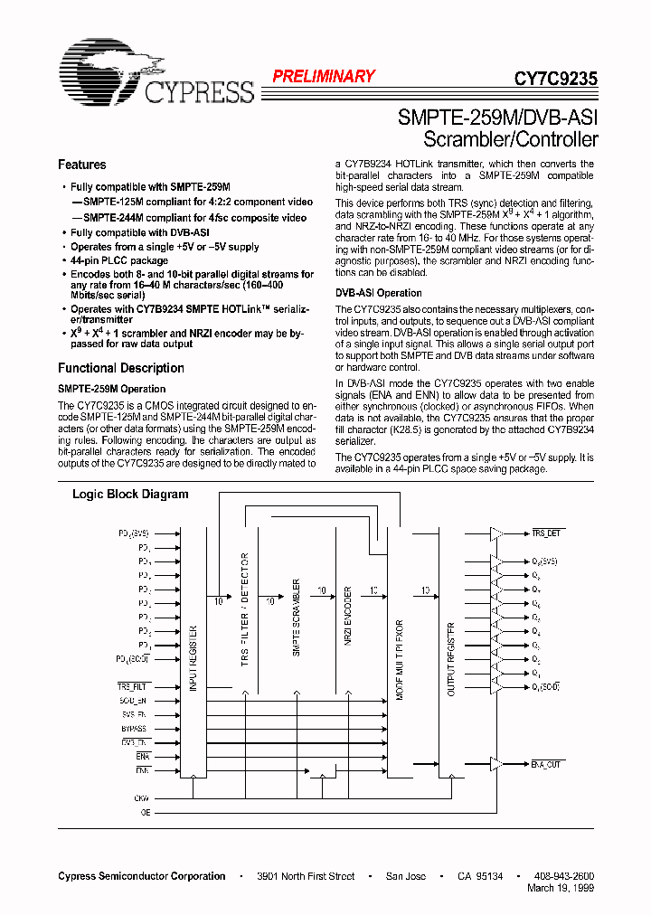 CY7C9235_242717.PDF Datasheet