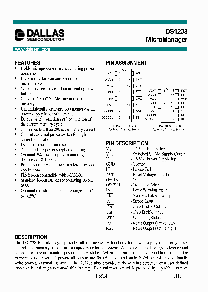 DS1238_247283.PDF Datasheet