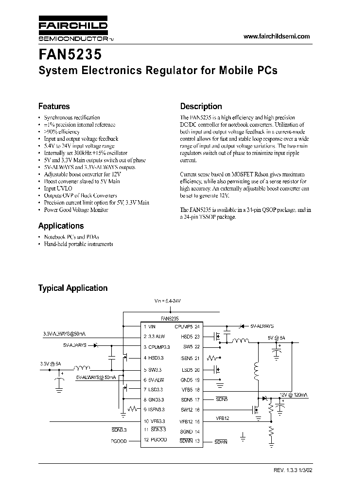FAN5235_252869.PDF Datasheet