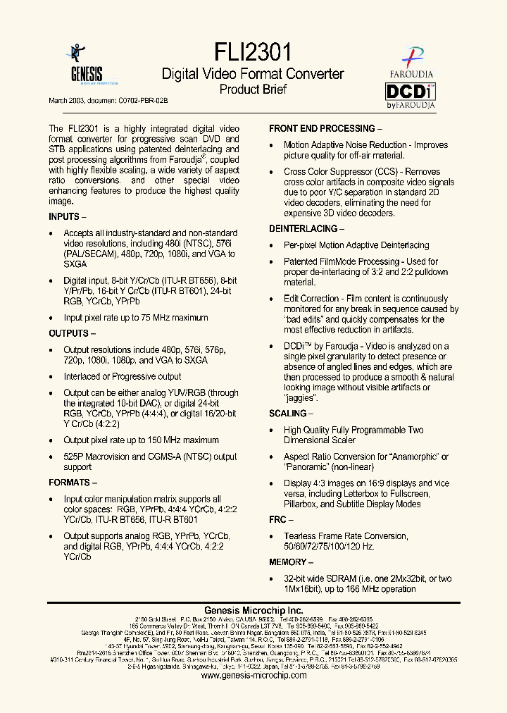 FLI2301_223931.PDF Datasheet