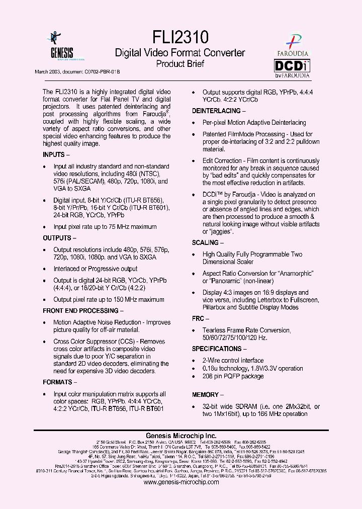 FLI2310_223932.PDF Datasheet