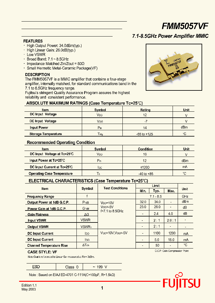 FMM5057VF_215692.PDF Datasheet