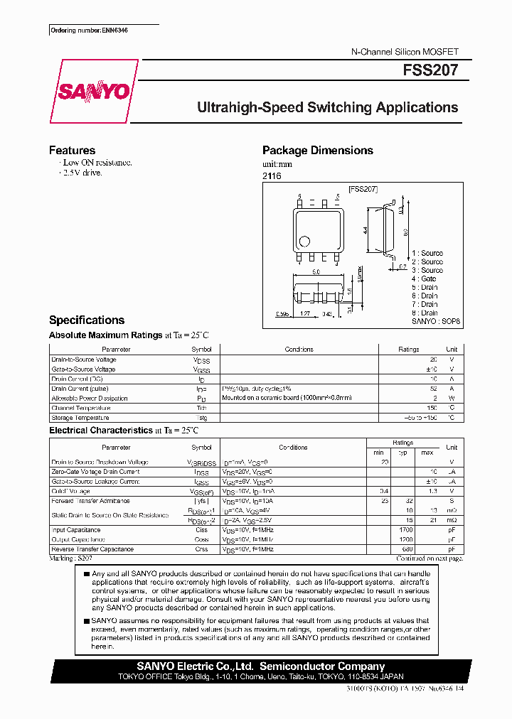 FSS207_264517.PDF Datasheet