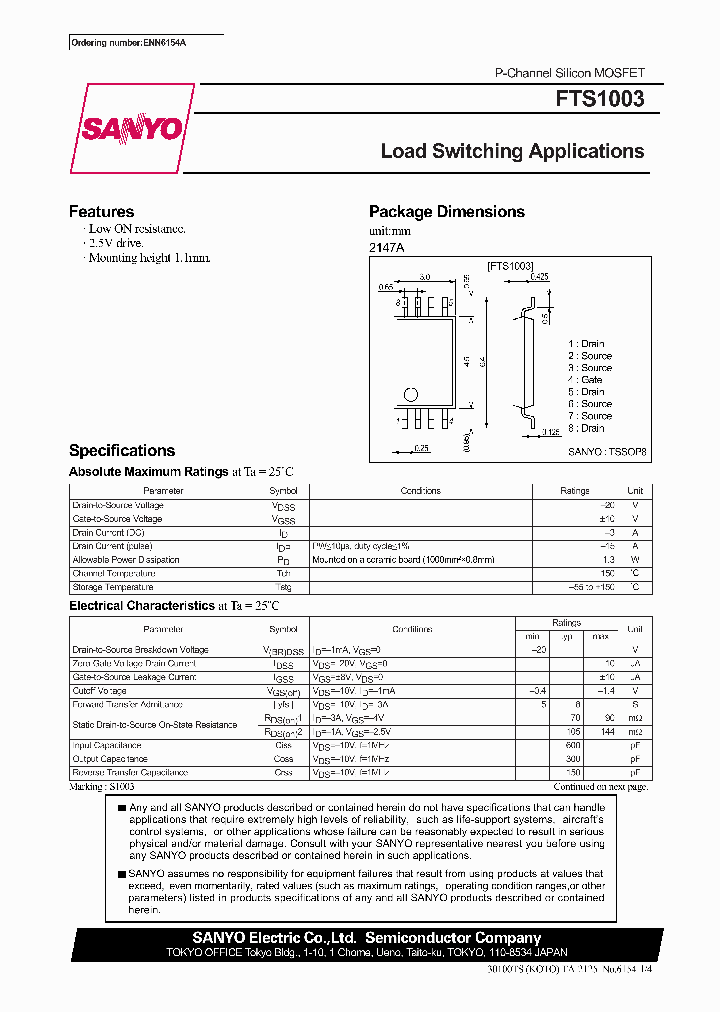 FTS1003_255476.PDF Datasheet