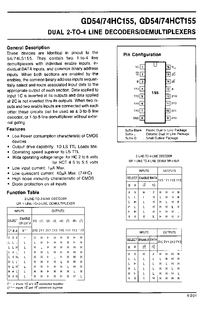GD74HC155_219612.PDF Datasheet