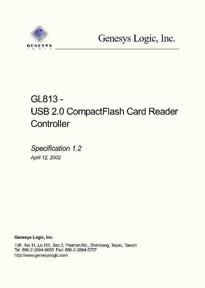 GL813_239998.PDF Datasheet