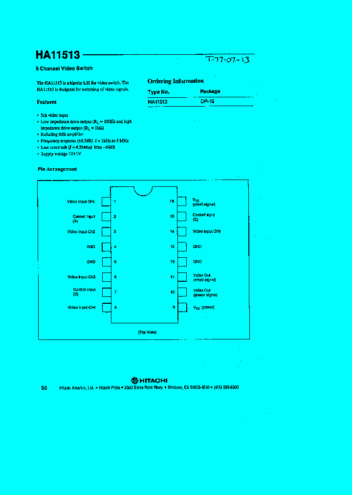 HA11513_217552.PDF Datasheet