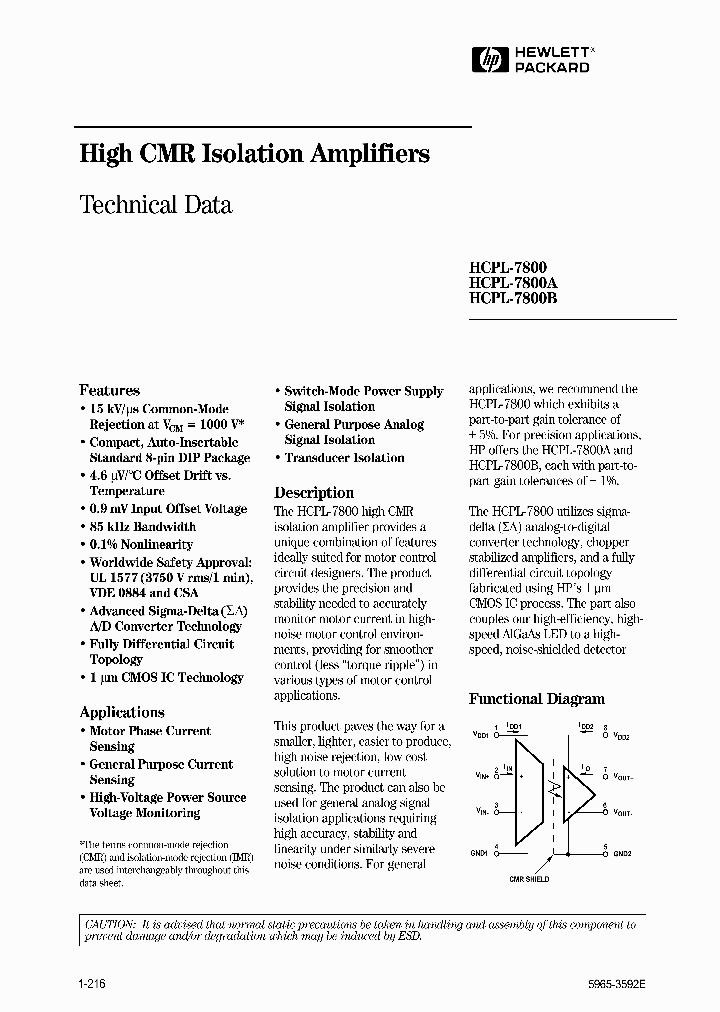 HCPL7800_259877.PDF Datasheet