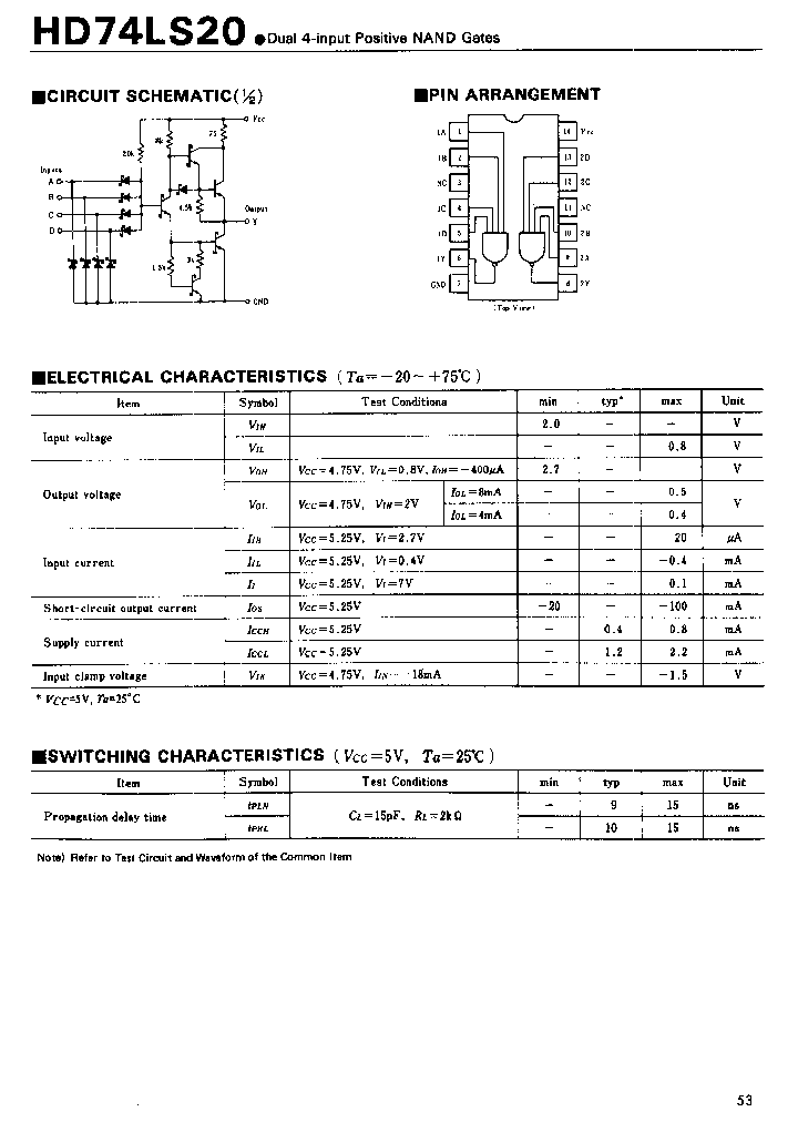 HD74LS20_227159.PDF Datasheet