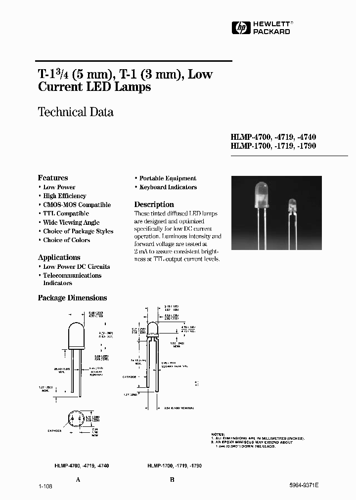 HLMP1700_228929.PDF Datasheet