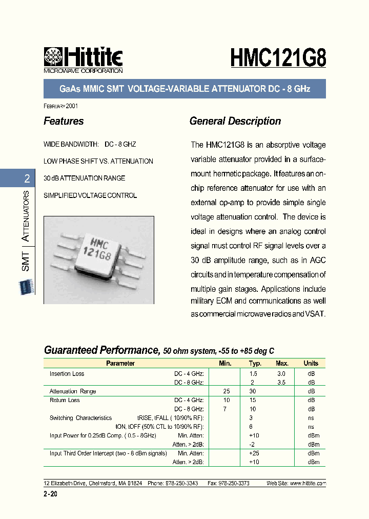 HMC121G8_229549.PDF Datasheet