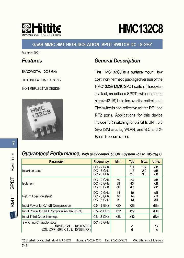 HMC132C8_240749.PDF Datasheet