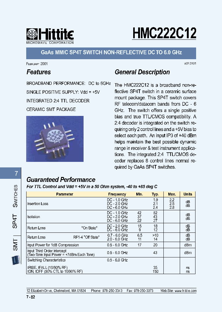 HMC222C12_225586.PDF Datasheet