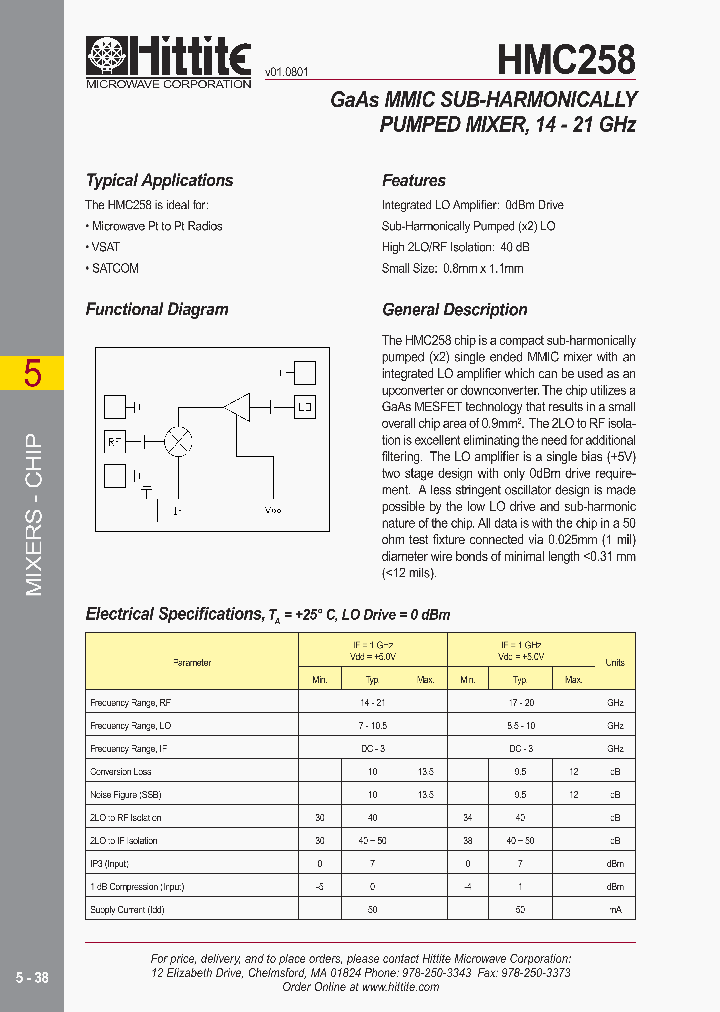 HMC258_237919.PDF Datasheet
