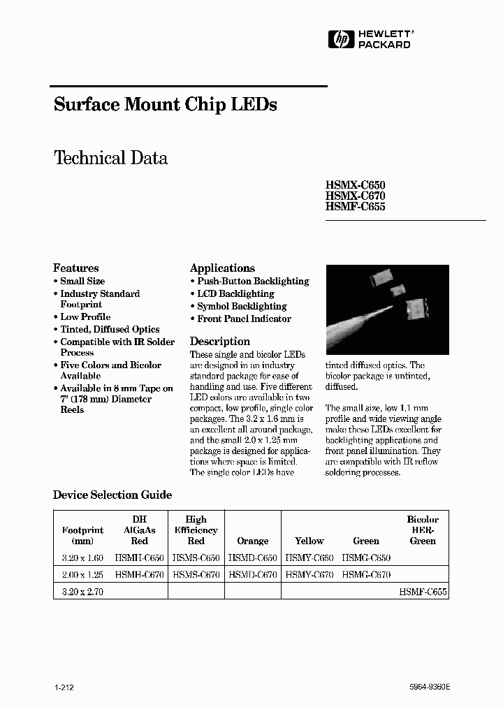 HSMG-C650_216993.PDF Datasheet