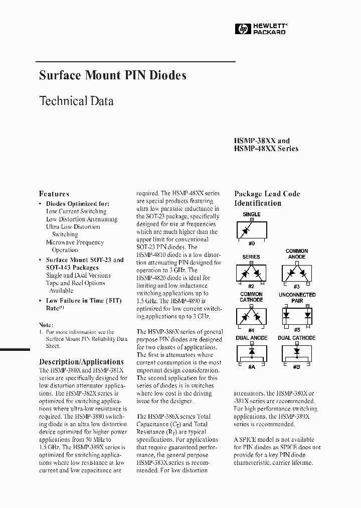 HSMP-4820_219638.PDF Datasheet