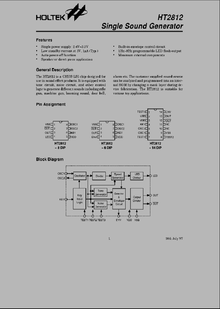 HT2812_225112.PDF Datasheet