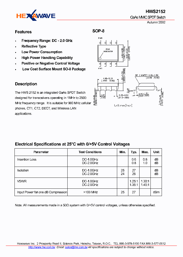 HWS2152_259763.PDF Datasheet