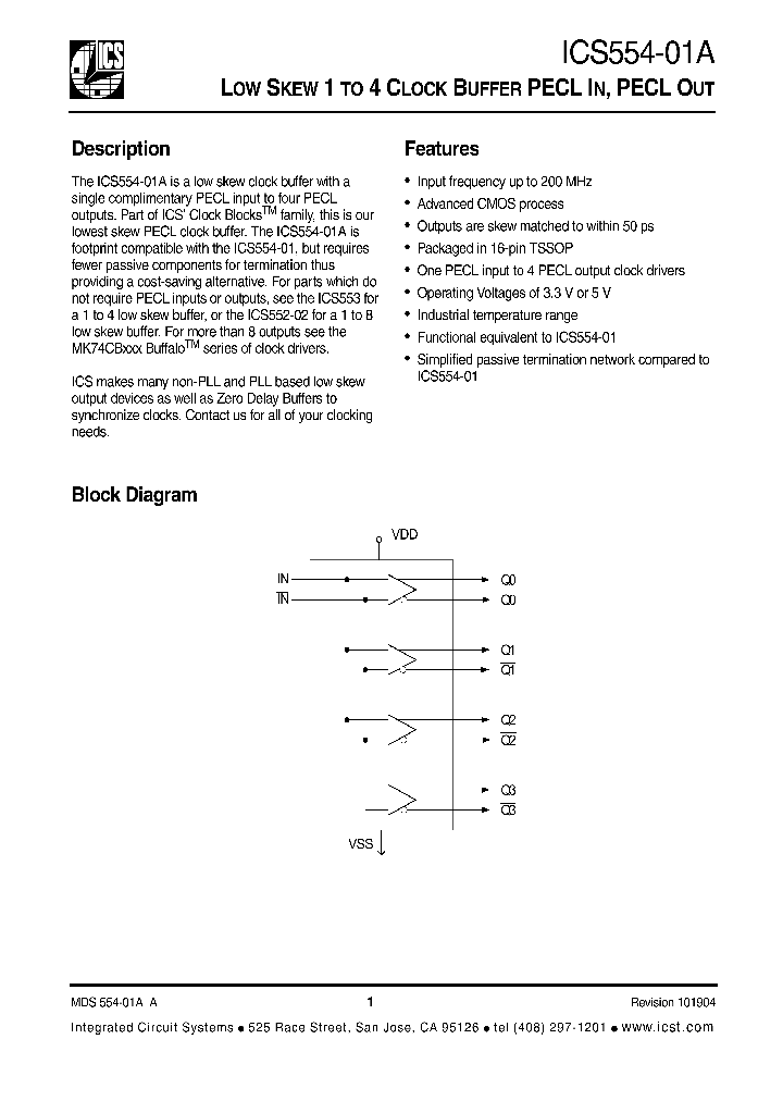 ICS554-01A_240077.PDF Datasheet